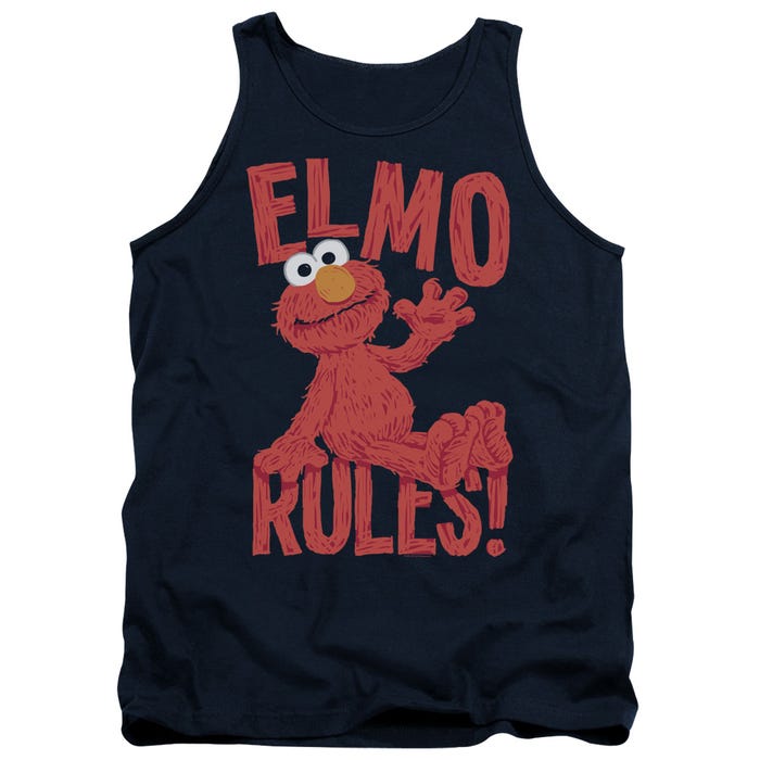 Sesame Street/elmo Rules Tank Top