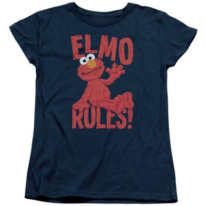 Sesame Street/elmo Rules Women's T-Shirt