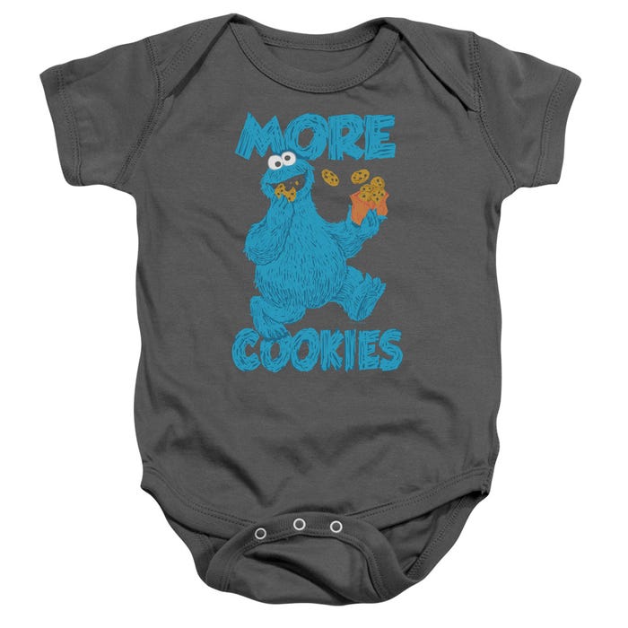 Sesame Street/more Cookies Baby Bodysuit