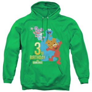 Sesame Street 3rd Birthday Hoodie