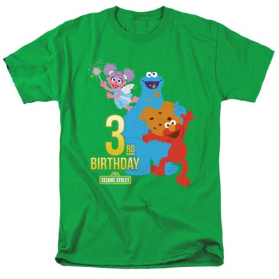 Sesame Street 3rd Birthday T-Shirt