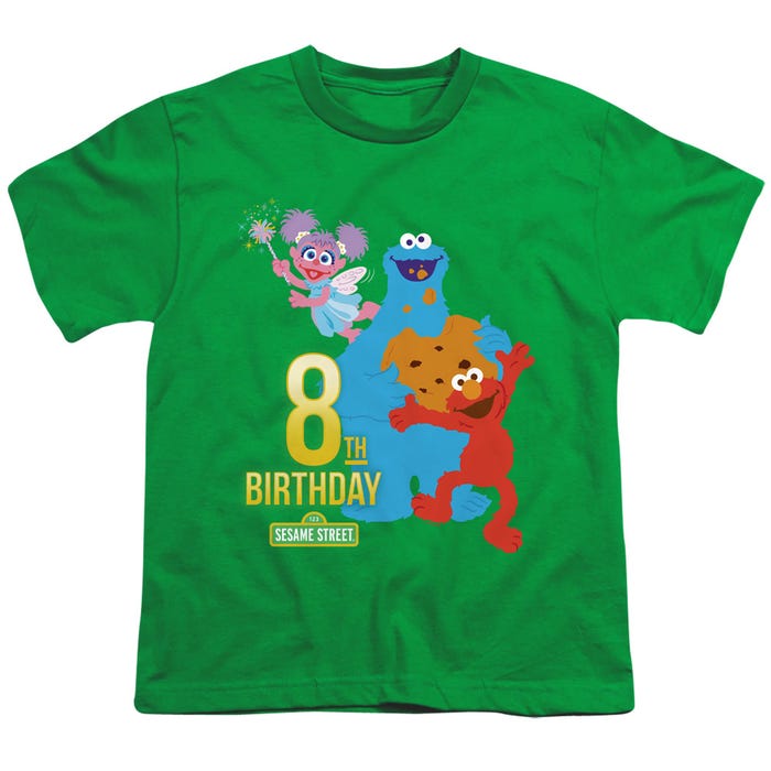 Sesame Street 8th Birthday Kids T-Shirt