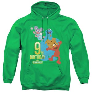 Sesame Street 9th Birthday Hoodie