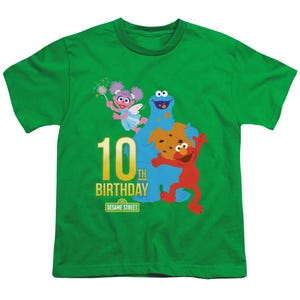 Sesame Street 10th Birthday Kids T-Shirt