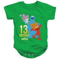 Sesame Street 13th Birthday Baby Bodysuit