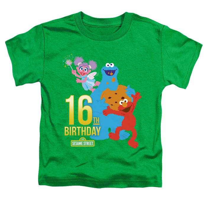 Sesame Street 16th Birthday Toddler T-Shirt