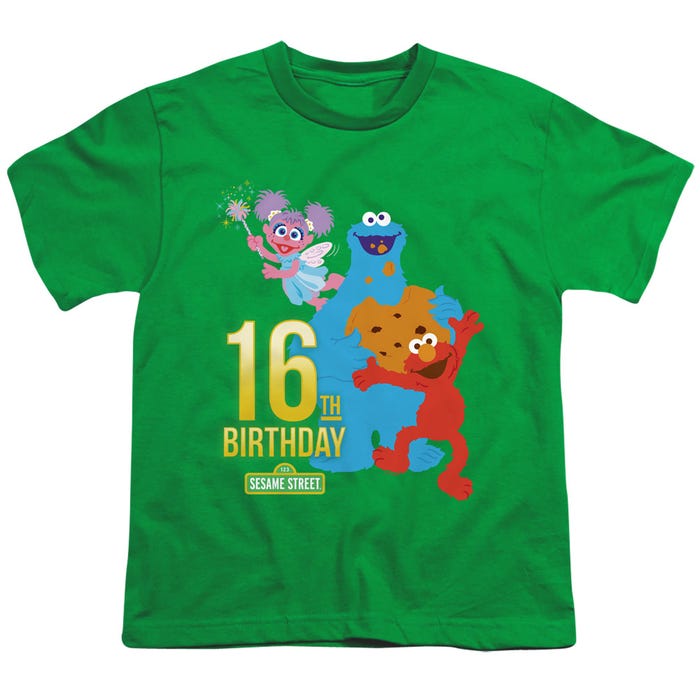 Sesame Street 16th Birthday Kids T-Shirt