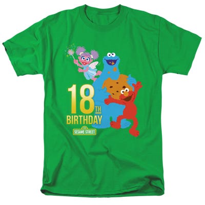 Sesame Street 18th Birthday T-Shirt