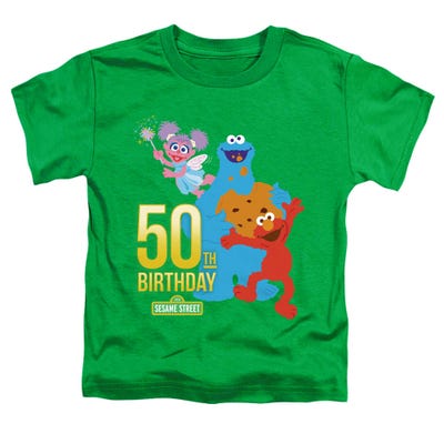 Sesame Street 50th Birthday Toddler T-Shirt