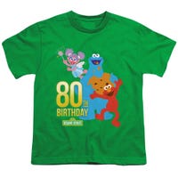 Sesame Street 80th Birthday Kids T-Shirt