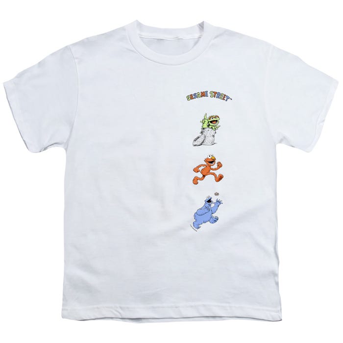 Sesame Street Character Stack Kids T-Shirt