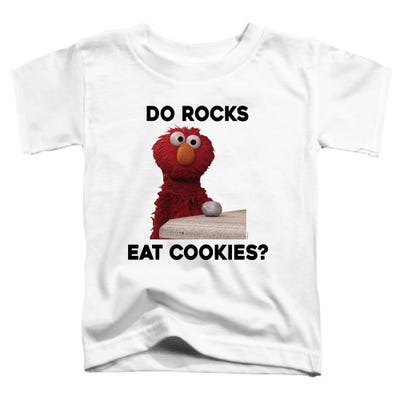 Sesame Street Do Rocks Eat Cookies? Toddler T-Shirt