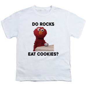 Sesame Street Do Rocks Eat Cookies? Kids T-Shirt