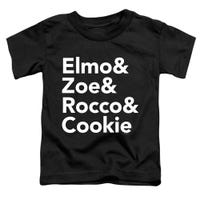 Sesame Street Elmo And Zoe And Friends Toddler T-Shirt
