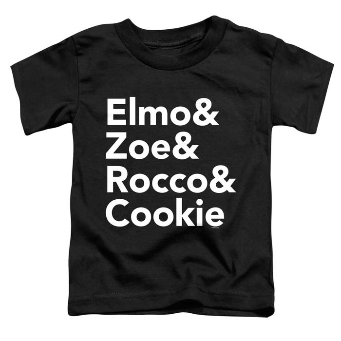 Sesame Street Elmo And Zoe And Friends Toddler T-Shirt