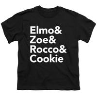 Sesame Street Elmo And Zoe And Friends Kids T-Shirt