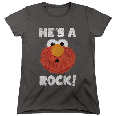 Sesame Street He's A Rock Womens T-Shirt
