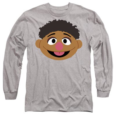 Sesame Street/tamir Face Long Sleeve Shirt