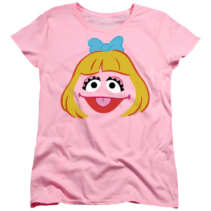 Sesame Street/prairie Dawn Face Womens T-Shirt