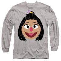 Sesame Street/ji-young Face Long Sleeve Shirt