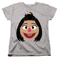 Sesame Street/ji-young Face Womens T-Shirt