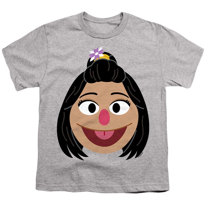Sesame Street/ji-young Face Kids T-Shirt