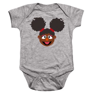 Sesame Street/gabrielle Face Baby Bodysuit