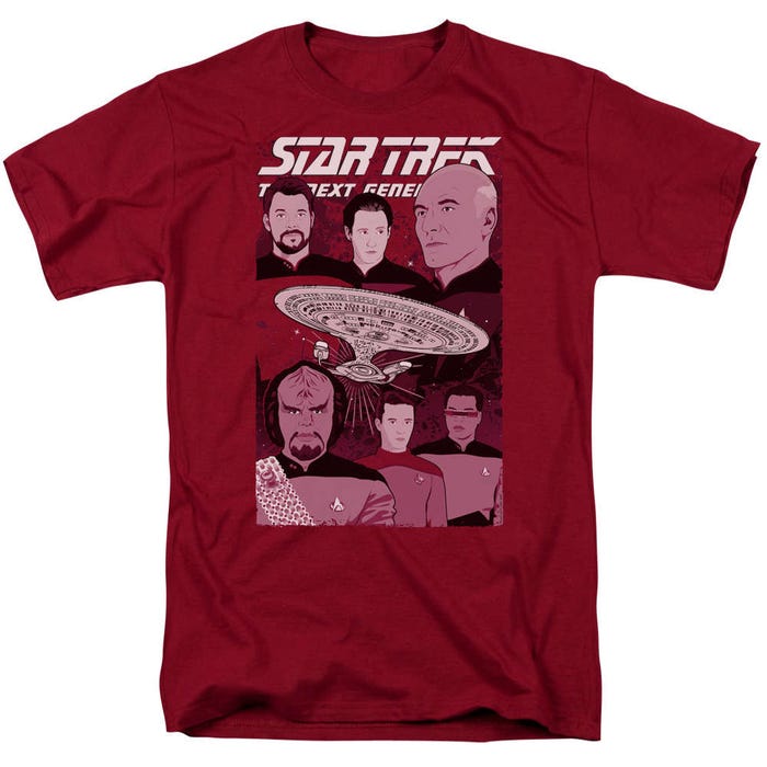 Star Trek - Captain and Crew T-Shirt