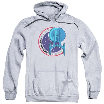Star Trek - Enterprise Patch Heather Hoodie