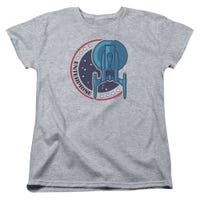 Star Trek - Enterprise Patch Heather Womens T-Shirt