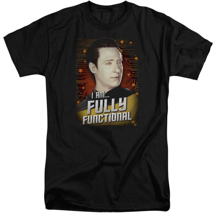 Star Trek - Fully Functional Tall T-Shirt