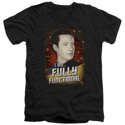 Star Trek - Fully Functional V-Neck T-Shirt