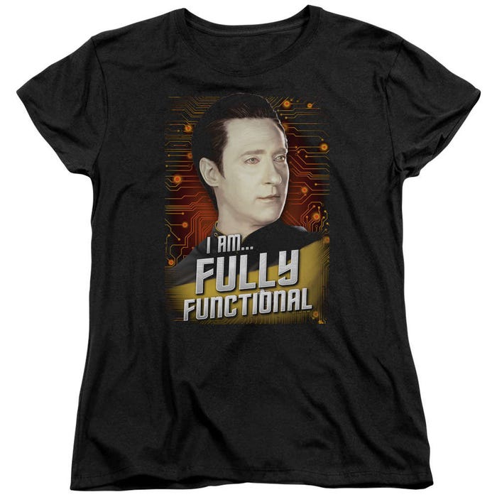 Star Trek - Fully Functional Womens T-Shirt