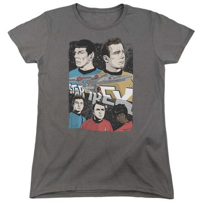 Star Trek - Illustrated Crew Womens T-Shirt