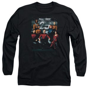 Star Trek 25th Anniversary Crew Long Sleeve Shirt