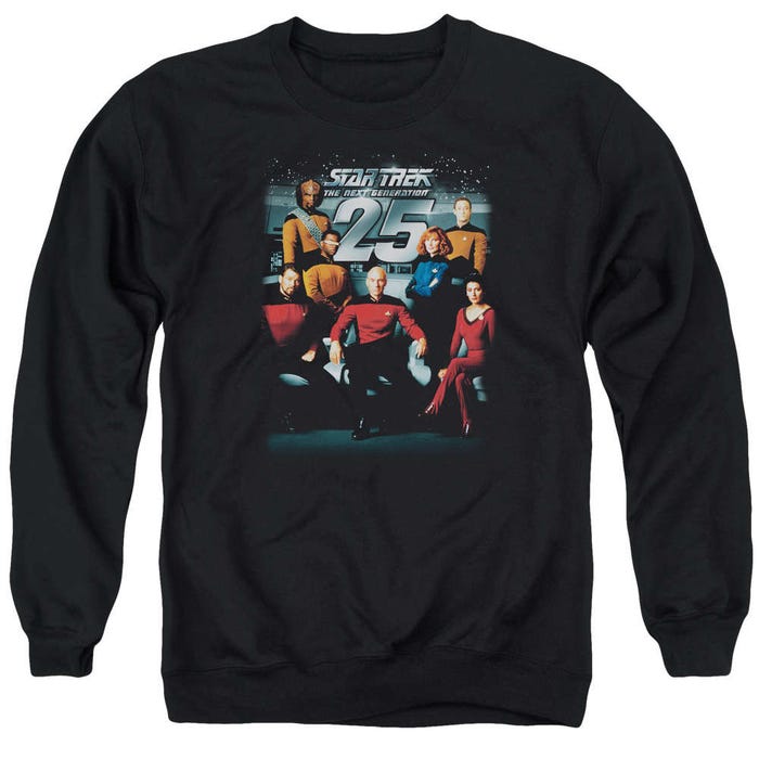 Star Trek 25th Anniversary Crew Sweatshirt