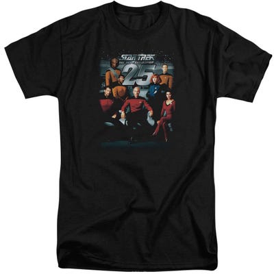 Star Trek 25th Anniversary Crew Tall T-Shirt