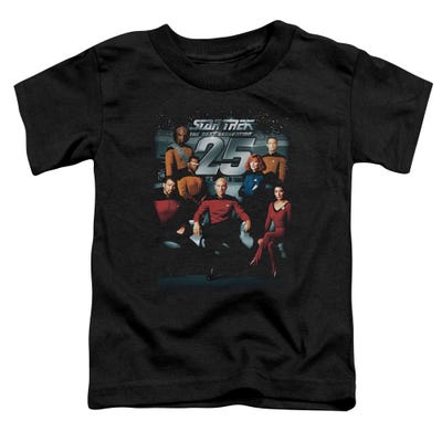 Star Trek 25th Anniversary Crew Toddler T-Shirt