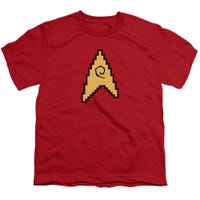 Star Trek 8 Bit Engineering Kids T-Shirt