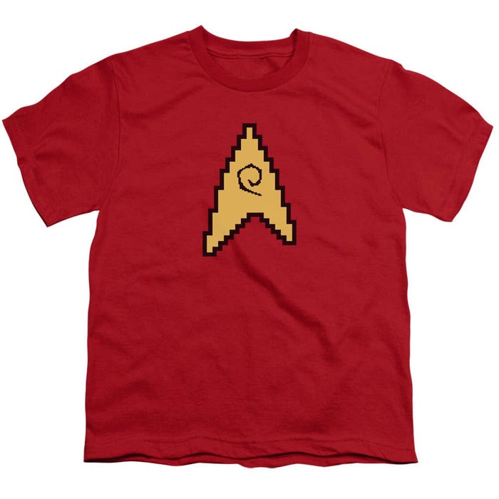 Star Trek 8 Bit Engineering Kids T-Shirt