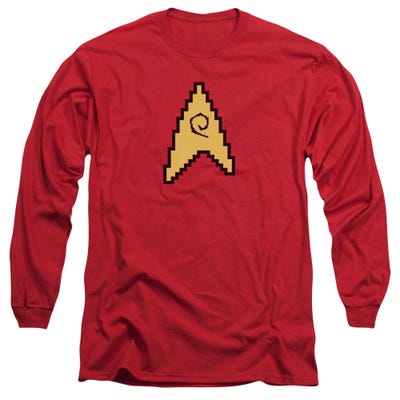 Star Trek 8 Bit Engineering Long Sleeve Shirt