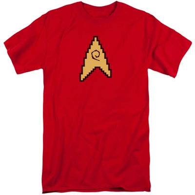 Star Trek 8 Bit Engineering Tall T-Shirt