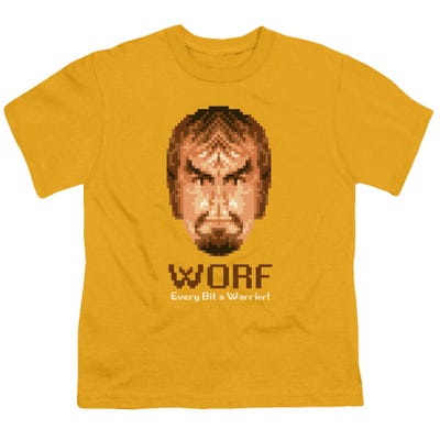Star Trek 8 Bit Warrior Kids T-Shirt