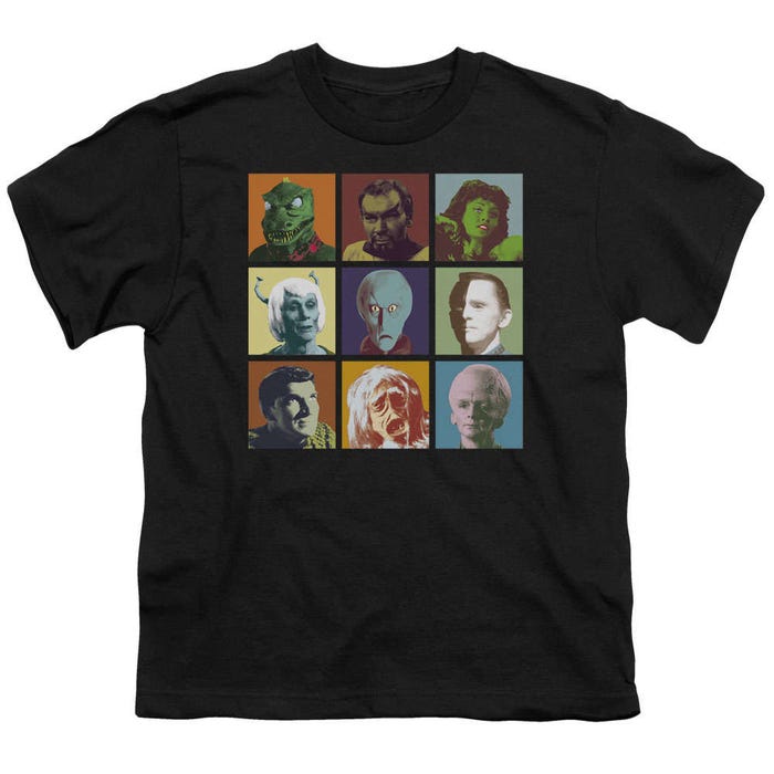 Star Trek Alien Squares Kids T-Shirt