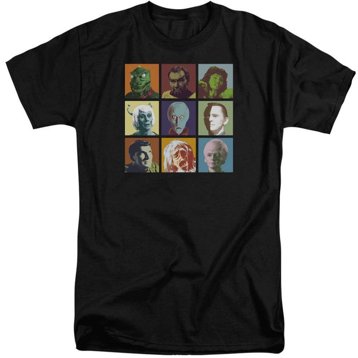 Star Trek Alien Squares Tall T-Shirt