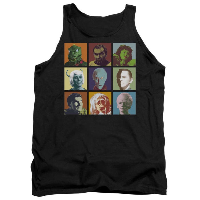 Star Trek Alien Squares Tank Top