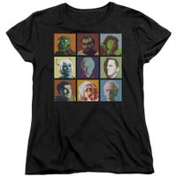 Star Trek Alien Squares Womens T-Shirt