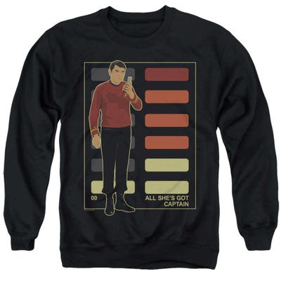 Star Trek All Shes Got Captain Sweatshirt