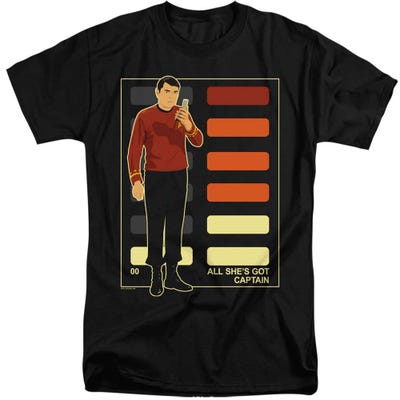 Star Trek All Shes Got Captain Tall T-Shirt