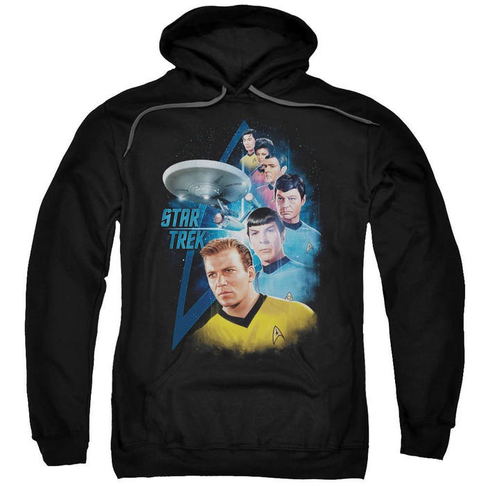 Star Trek: Amoung The Stars Galaxy Hoodie